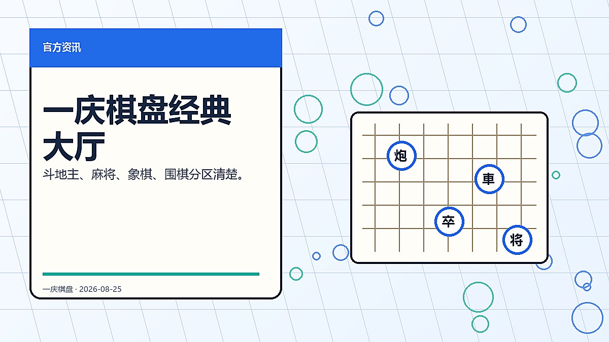 一庆棋盘经典大厅官方轮播图